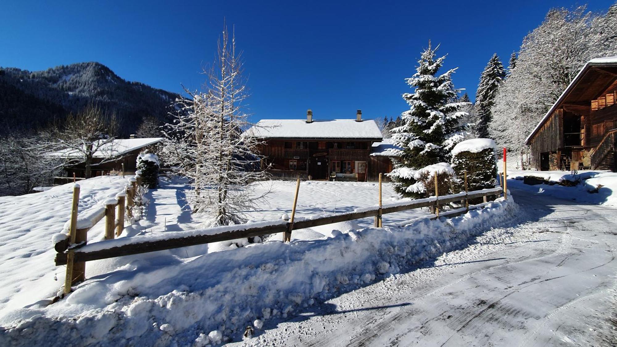 B&B Chalet La Croisee Vers L'Eglise Exterior foto
