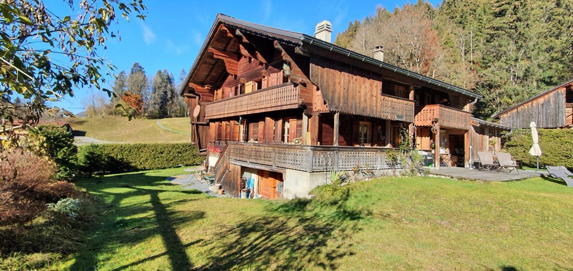 B&B Chalet La Croisee Vers L'Eglise Exterior foto