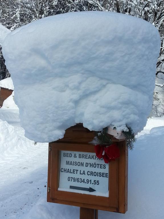 B&B Chalet La Croisee Vers L'Eglise Exterior foto